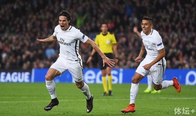 包含巴萨轻取莱比锡，卡瓦尼乌龙送礼欧冠的词条