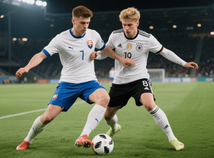 斯洛伐克球队在比赛中大显身手